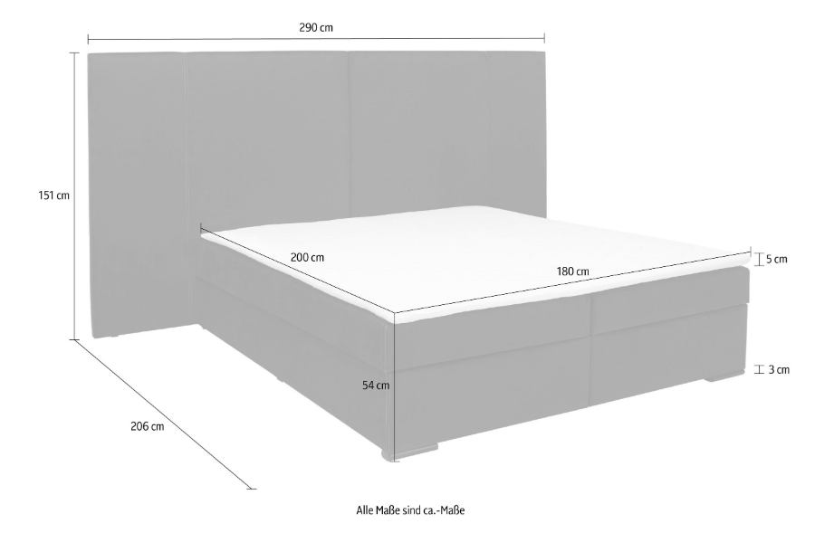 Boxbett BIG 180 x 200