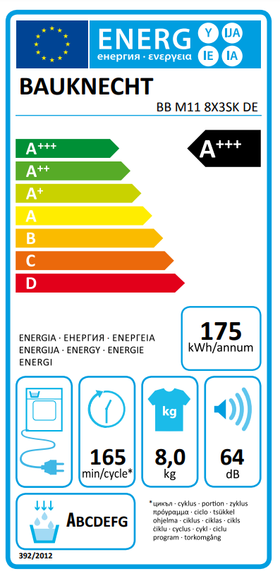 Bauknecht BB M11 8X3SK DE