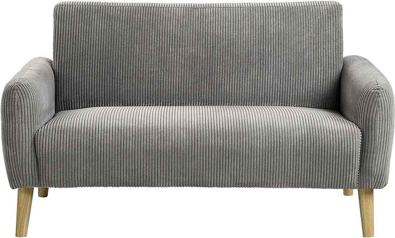 2-Sitzer Moby Cord grau