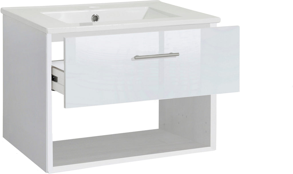 Waschbeckenunterschrank Trento Light Hochglanz mini