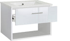 Waschbeckenunterschrank Trento Light Hochglanz mini