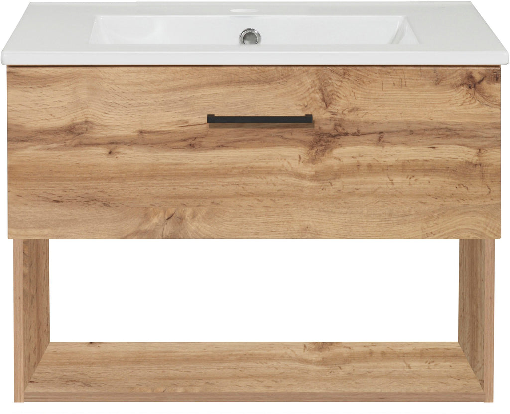 Waschbeckenunterschrank Trento Light Wotaneiche