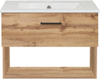 Waschbeckenunterschrank Trento Light Wotaneiche