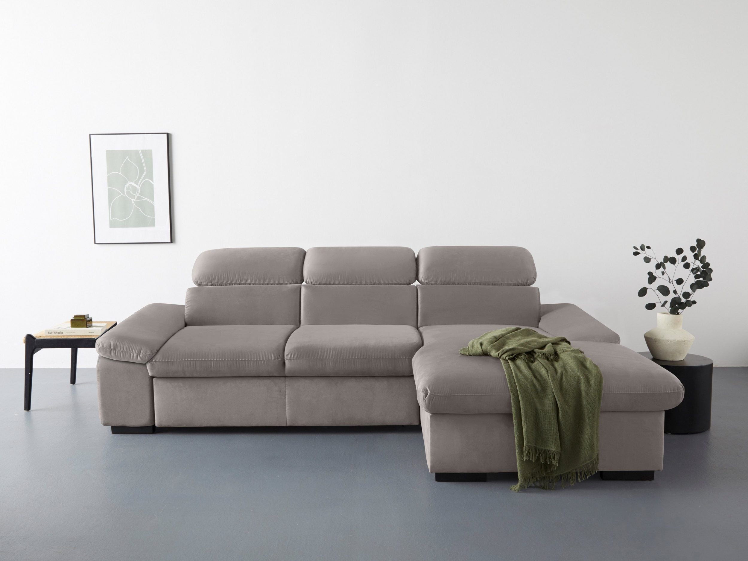 Ecksofa mit Bettfunktion