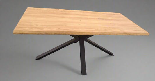 Esstisch mit Baumkante 180x90