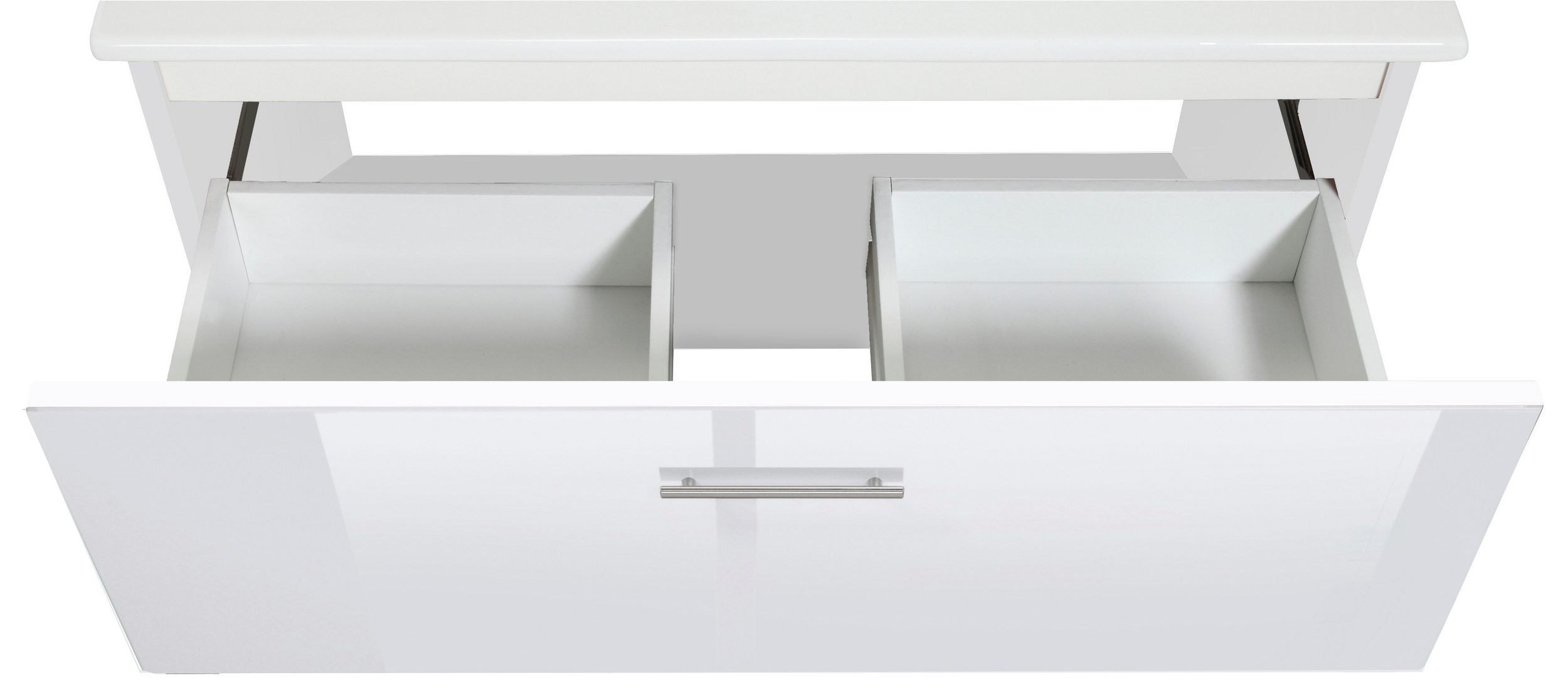 Waschbeckenunterschrank Trento Light Hochglanz klein