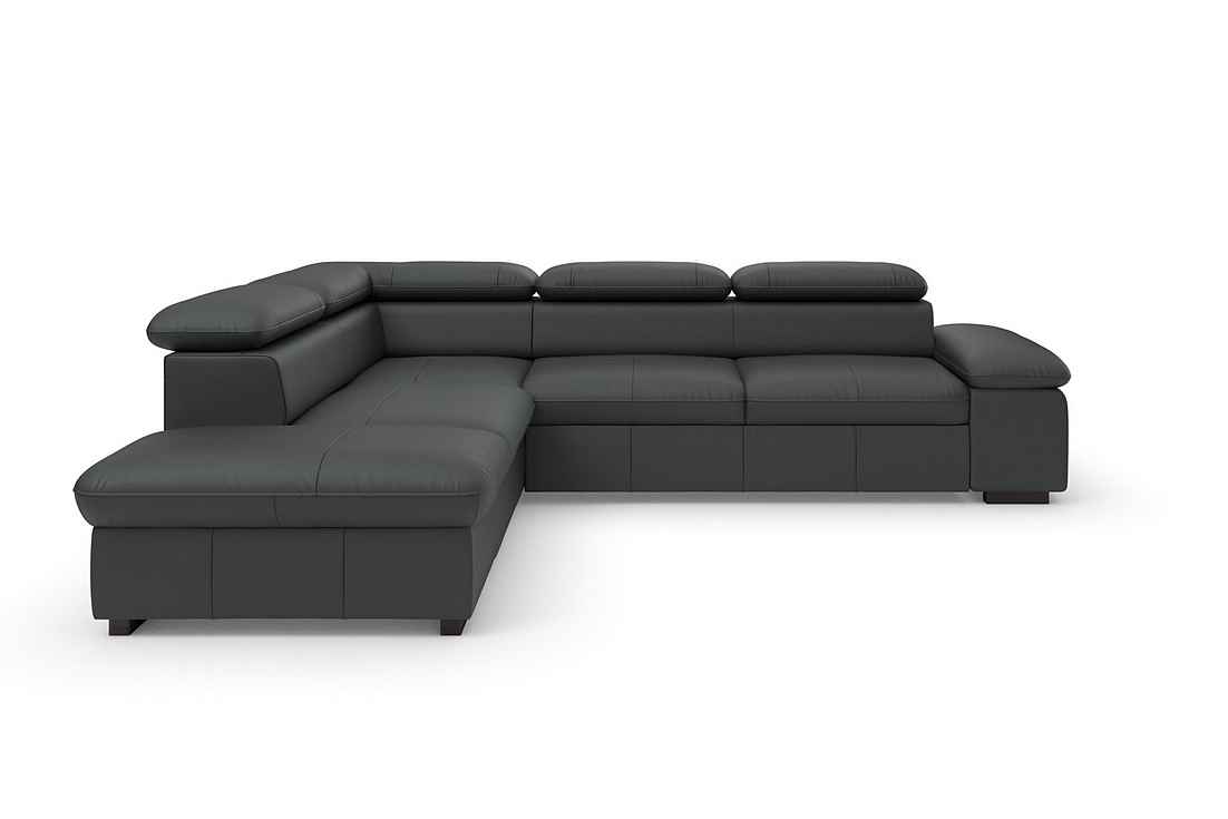 Ecksofa Alberto - Naturleder