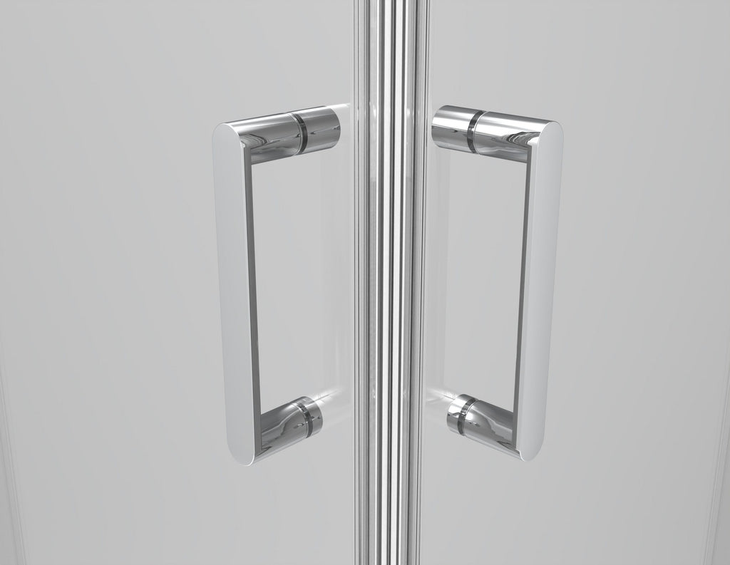 Duschkabine abgerundet 80cm New Trento