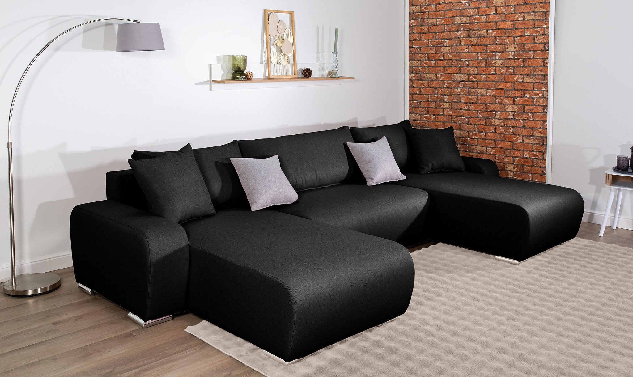 Wohnlandschaft Paola mit Bettfunktion