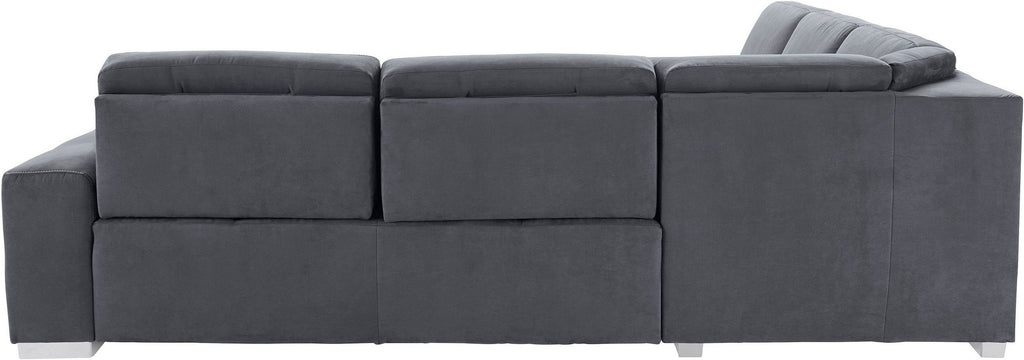 Ecksofa mit Federkern und Sitztiefenverstellung Santorini