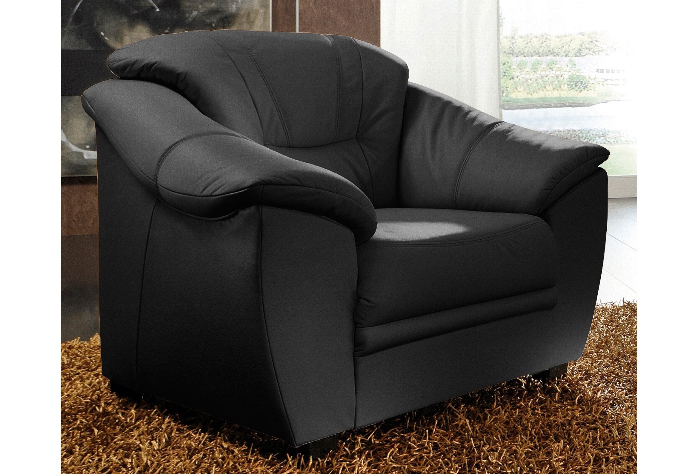 Sessel aus Leder