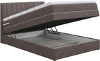 Boxspringbett 140cm Shark inkl. Bettkasten und Topper