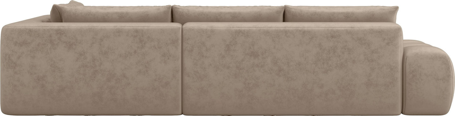 Ecksofa in eleganter Bubble Optik