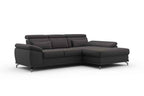 Ecksofa Cabrio mit Bettfunktion & Sitztiefenverstellung