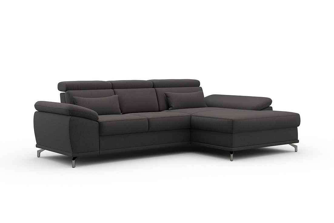 Ecksofa Cabrio mit Bettfunktion & Sitztiefenverstellung