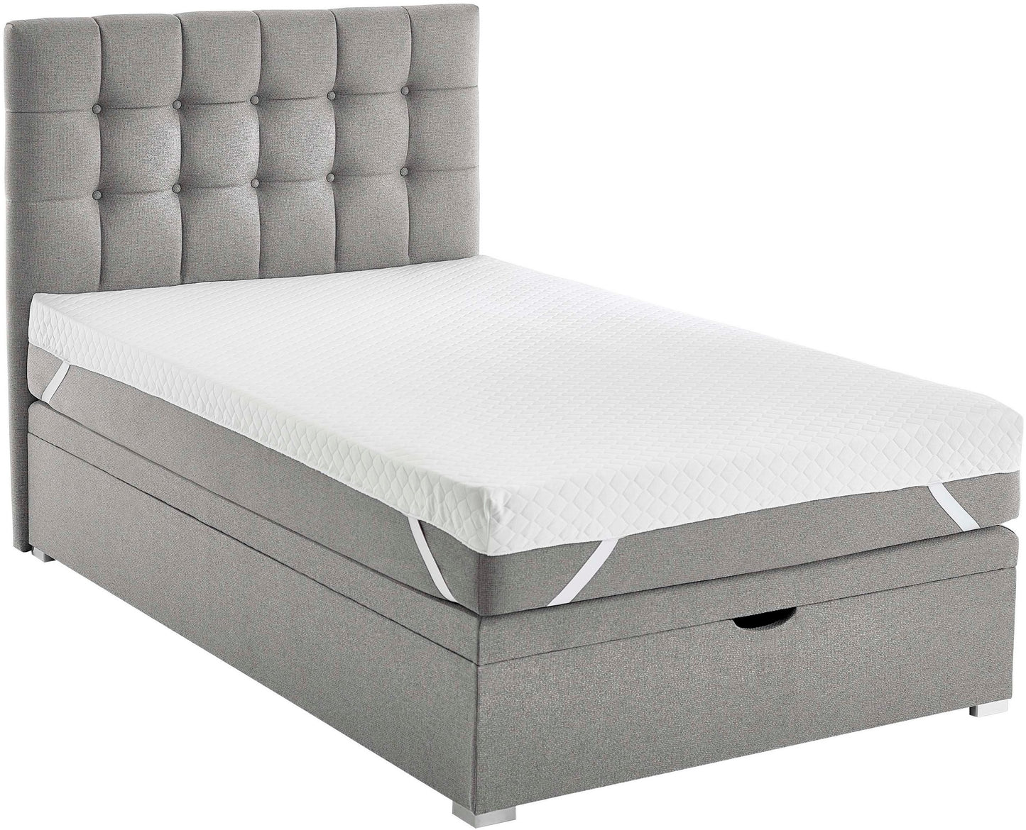 Boxspringbett 120x200cm erweiterbar als Doppel/Familienbett