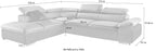 Ecksofa Alcudia U-Form