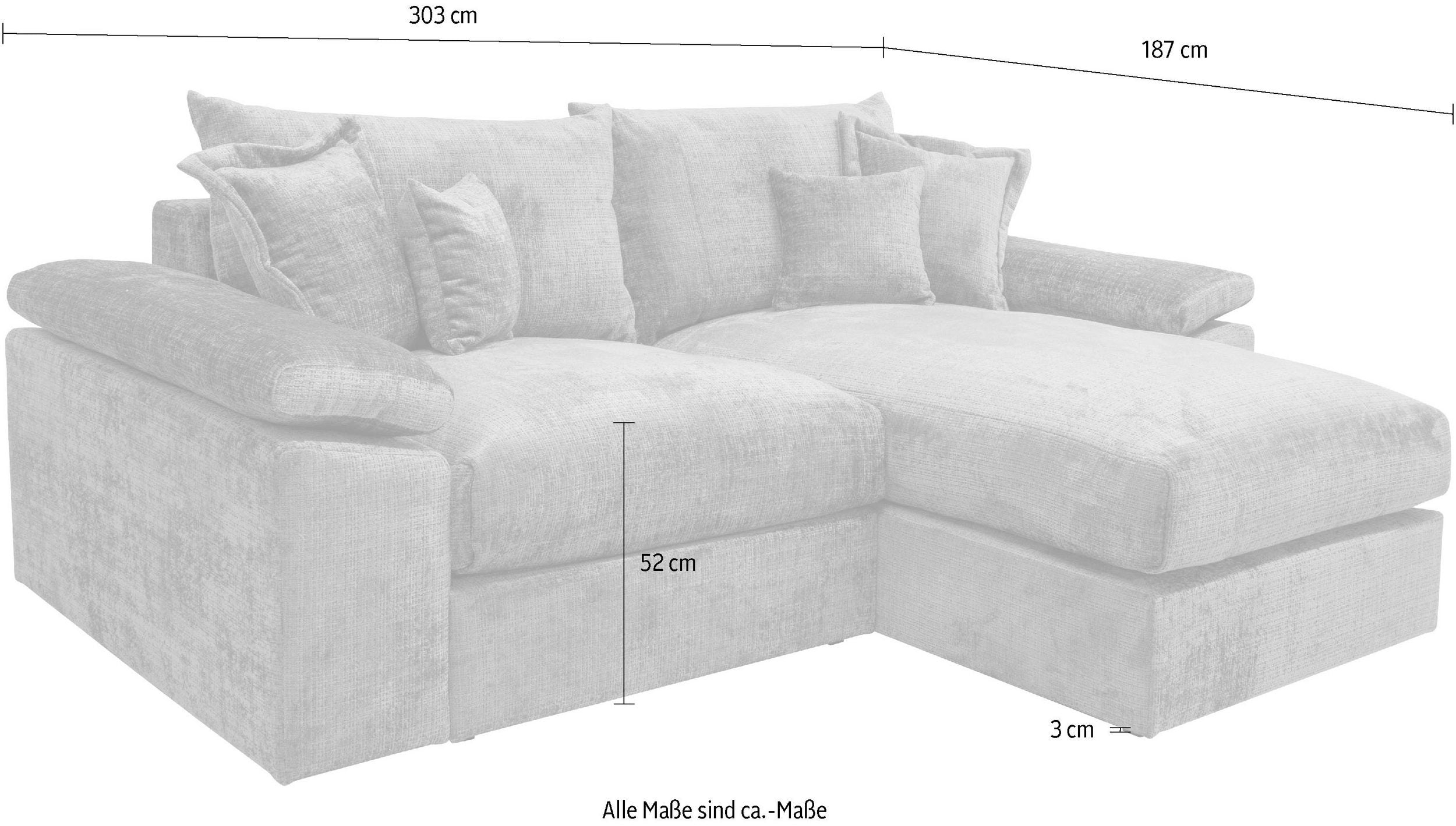 Ecksofa Soft&Cosy XL