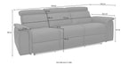 3-Sitzer Relaxsofa