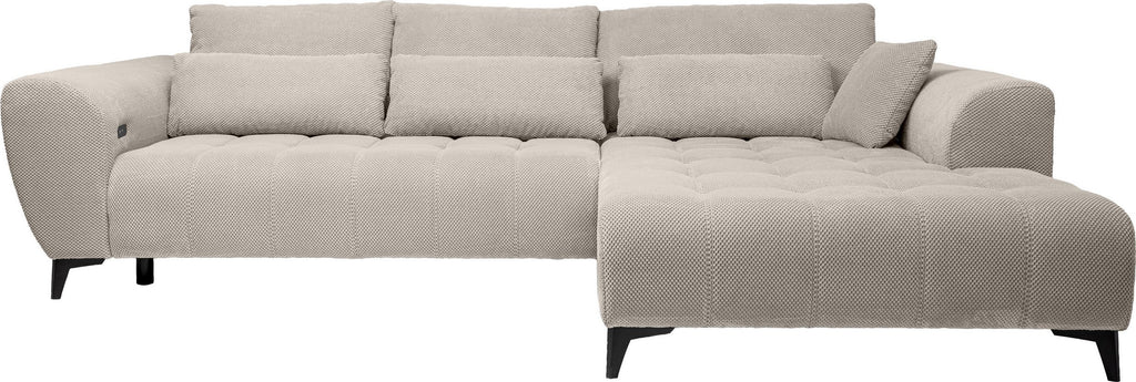 Ecksofa Garay, XXL-Liegefläche: elektrisch ausziehbar
