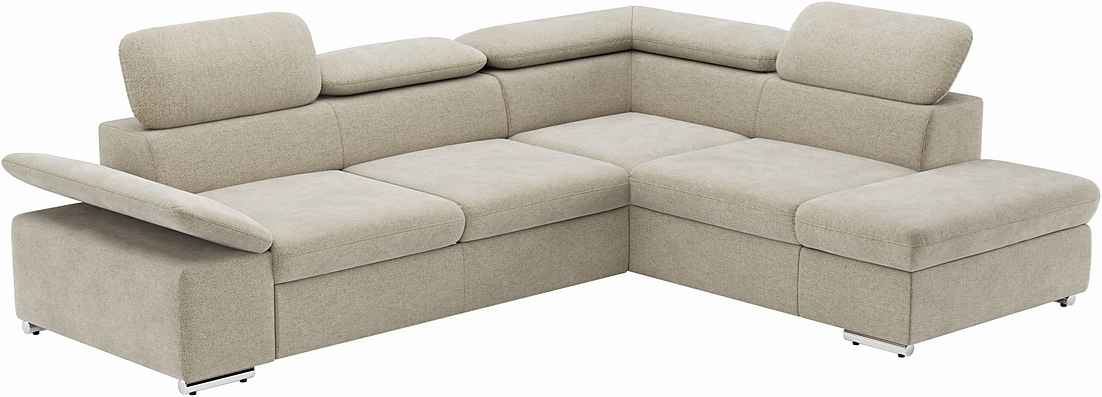 Ecksofa Valantine mit Bettfunktion