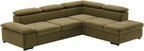 Ecksofa Alcudia L-Form, mit Bettfunktion