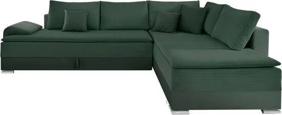 Ecksofa Night & Day mit Dauer-Schlaffunktion und Bettkasten