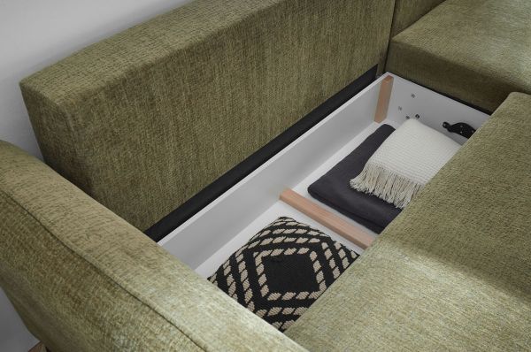 Ecksofa mit Schlaffunktion