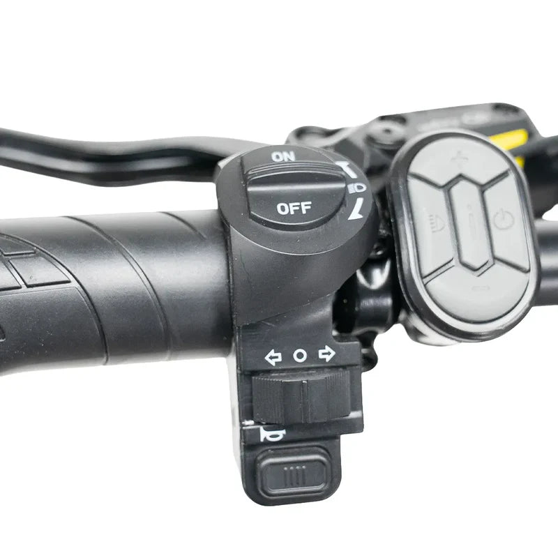 OUXI H9 Fatbike – 250 W Motor, 20 Zoll, Vollfederung, 7-Gang Shimano, hydraulische Scheibenbremsen, Alarmanlage