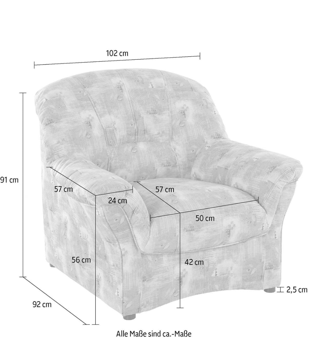 Ecksofa + Sessel