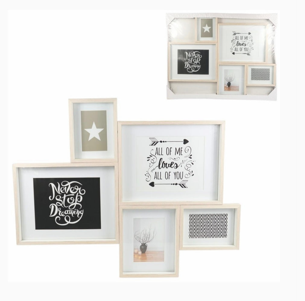 Bilderrahmen-Collage