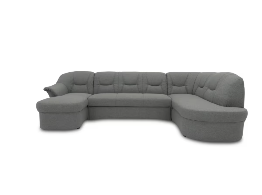 Wohnlandschaft mit Bettfunktion