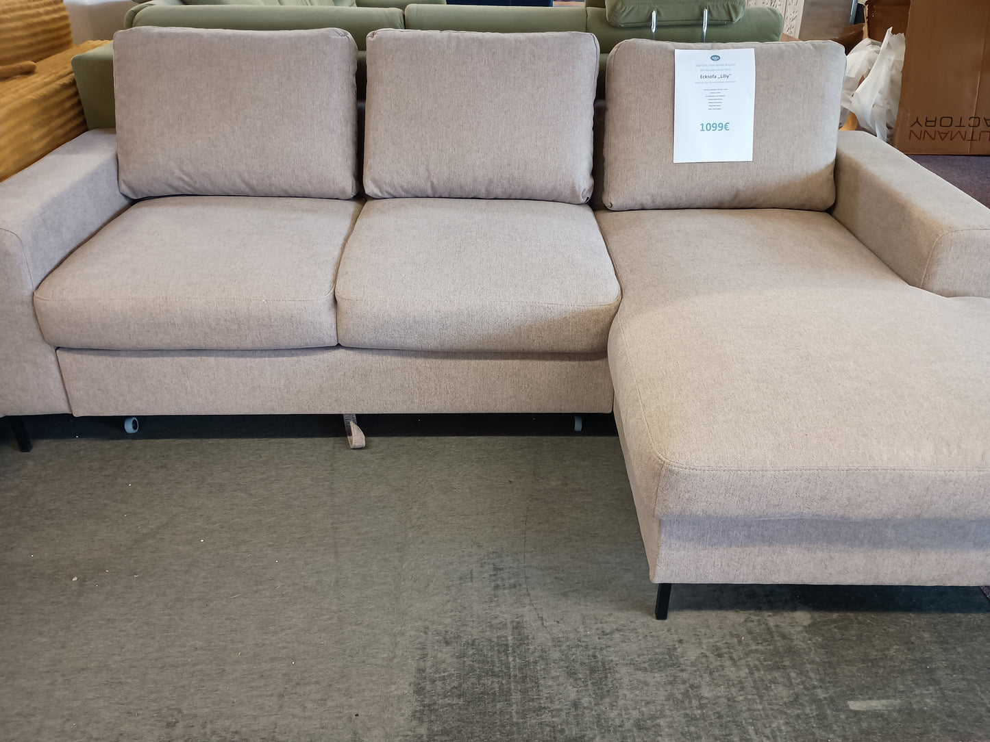 Ecksofa Ottomane rechts