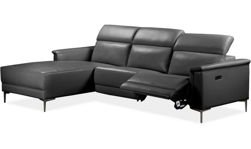 Ecksofa mit elektrischer Relaxfunktion