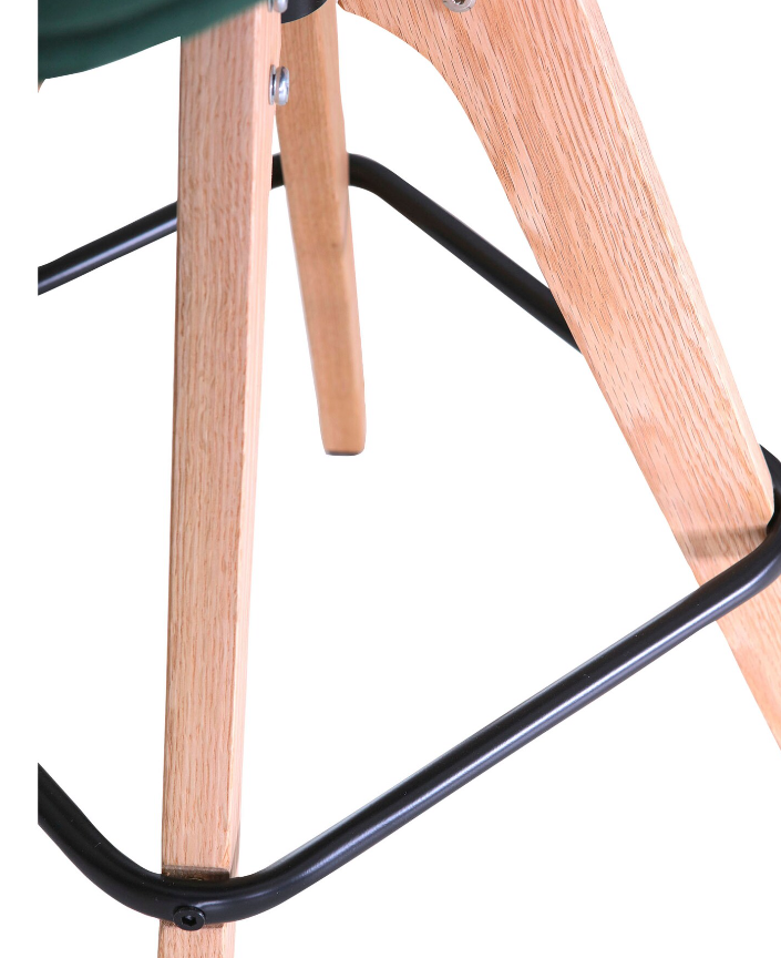 Barhocker Samtvelour grün 71cm