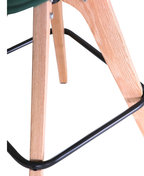 Barhocker Samtvelour grün 71cm