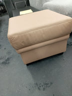 Hocker Leder beige 2. Wahl outlet