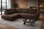 Ecksofa mit elektr. Sitzvorschub ganz nach deinem Wunsch!