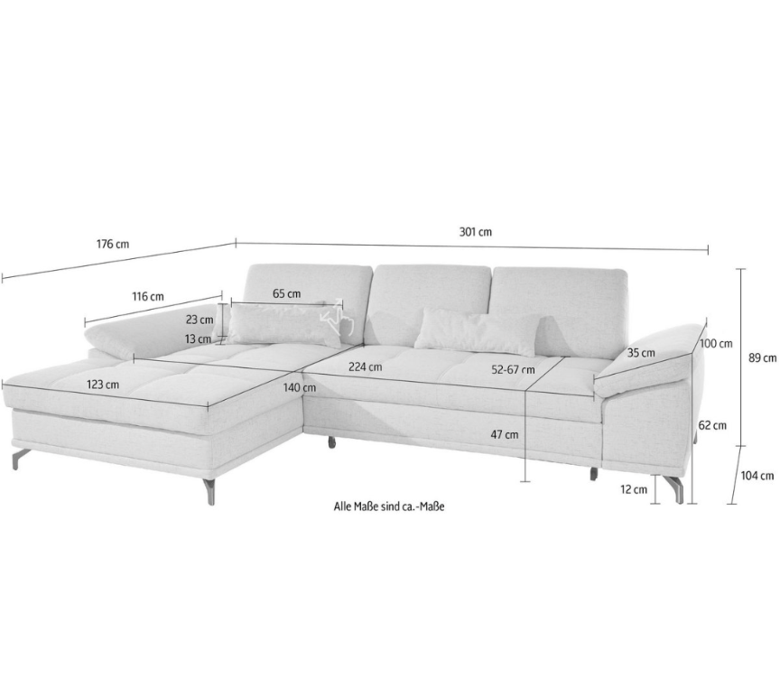 Ecksofa Costello