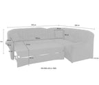 Ecksofa + Sessel