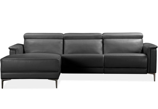 Ecksofa mit elektrischer Relaxfunktion