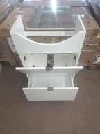 Waschbeckenunterschrank + Spiegel