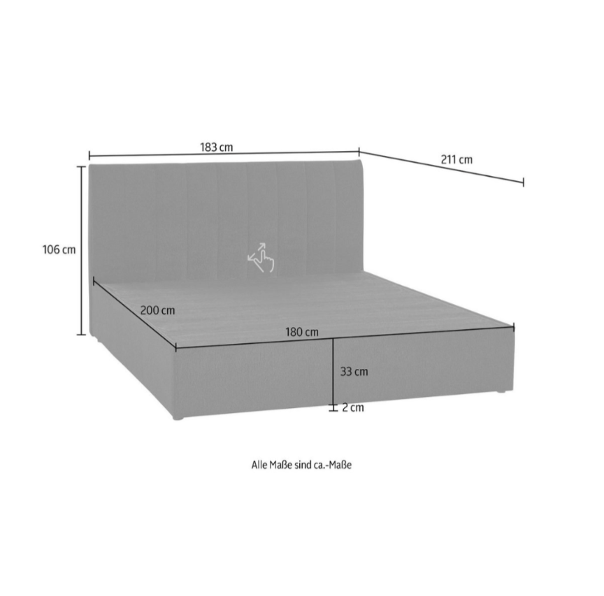 Boxbett Untergestell Alba