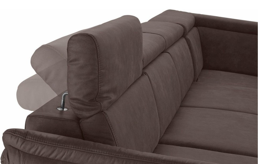 Wohnlandschaft braun