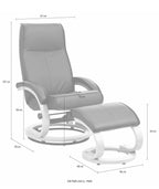 Relaxsessel mit Hocker
