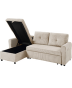 Ecksofa Gustavo mit Bettfunktion