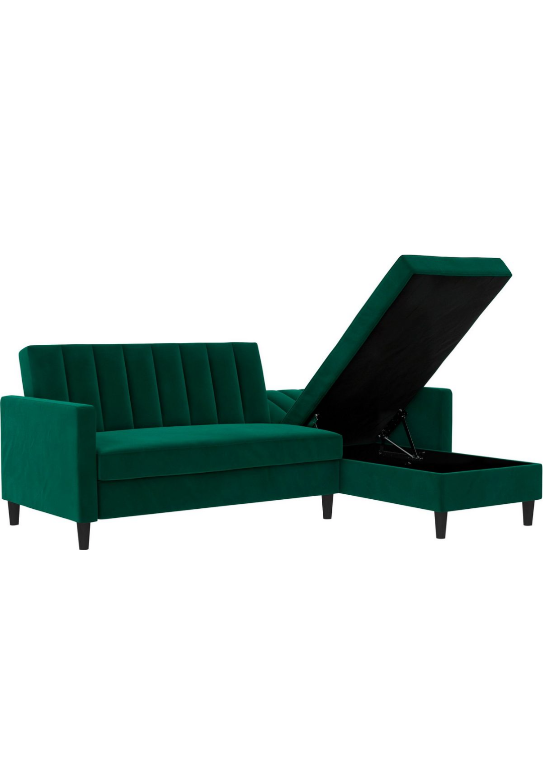 Ecksofa mit Schlaffunktion + Bettkasten