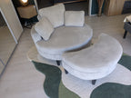 Loveseat / Grau