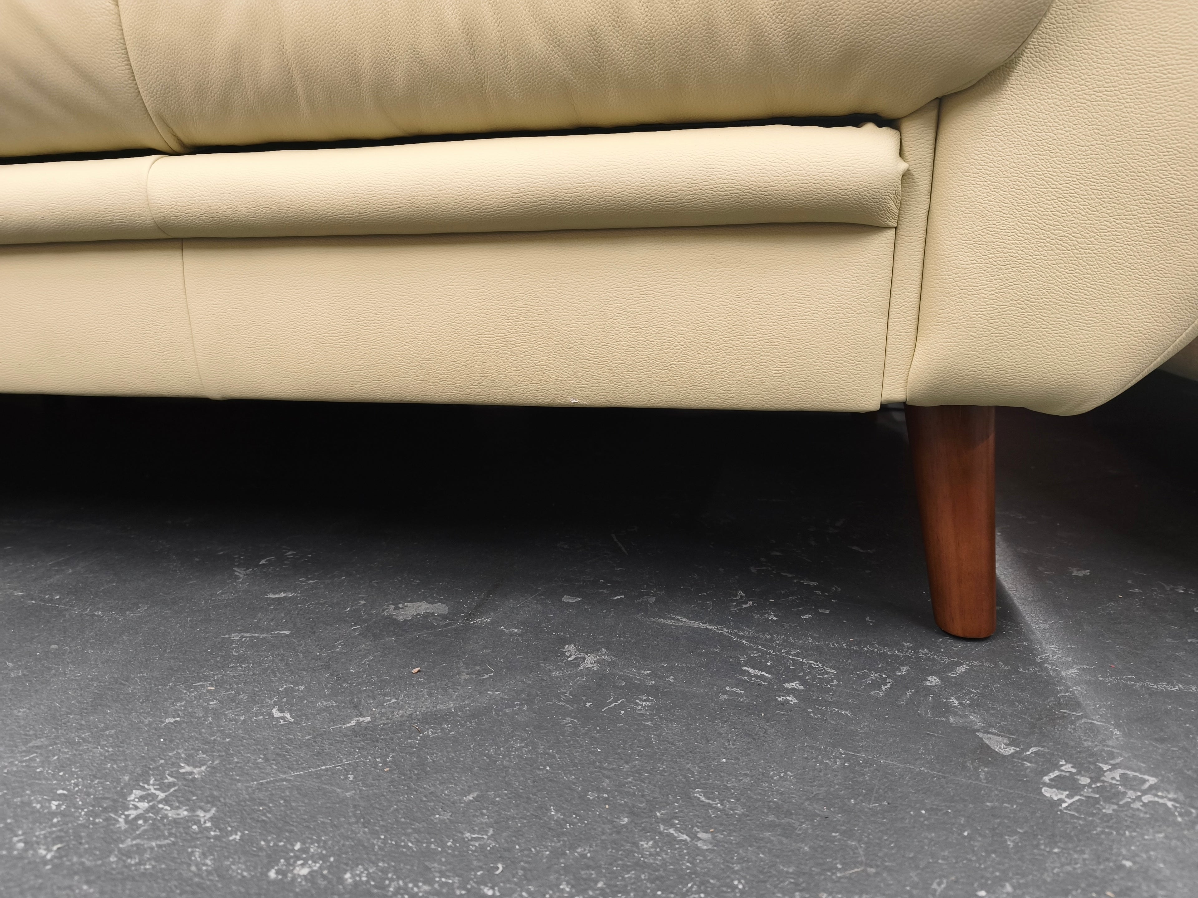 Outlet Ecksofa Echtleder