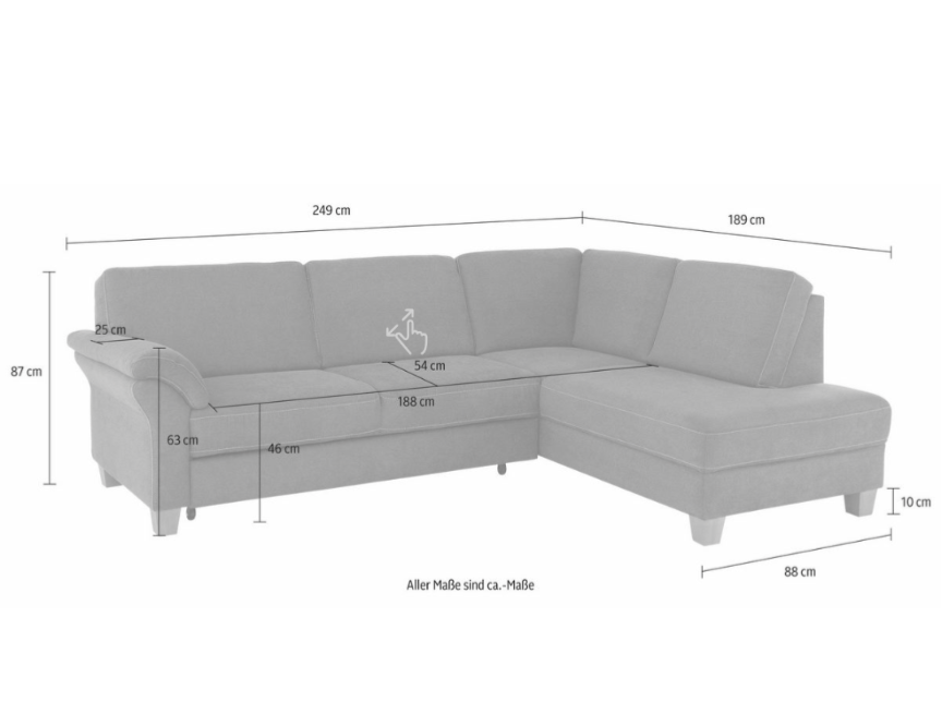 Ecksofa Borkum